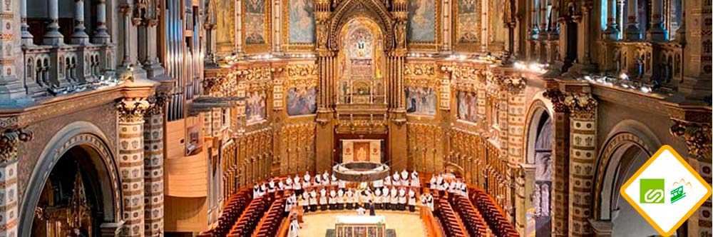 Visit Montserrat with Train & Rack Railway and Singing of the Boys' choir